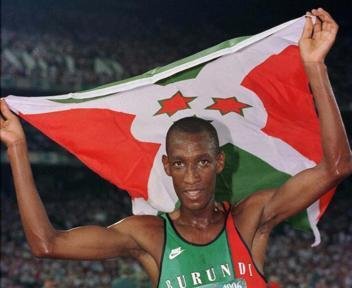 Burundi conquistou o ouro logo na primeira participação olímpica, em Atlanta-1996