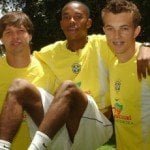 Diego, Robinho e Dagoberto simbolizavam o "futebol moleque" que prometia o primeiro ouro para o Brasil