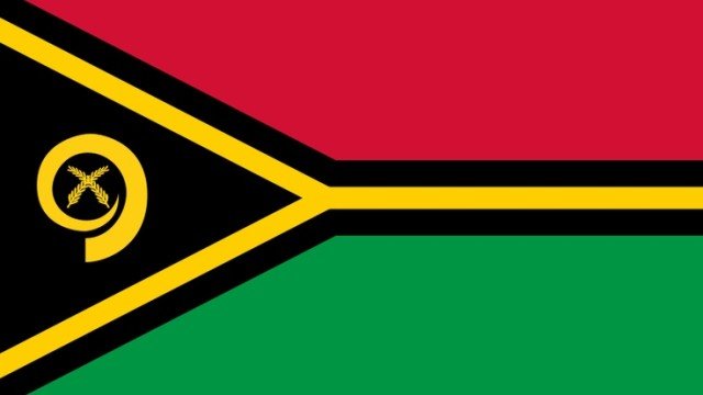 A bandeira de Vanuatu