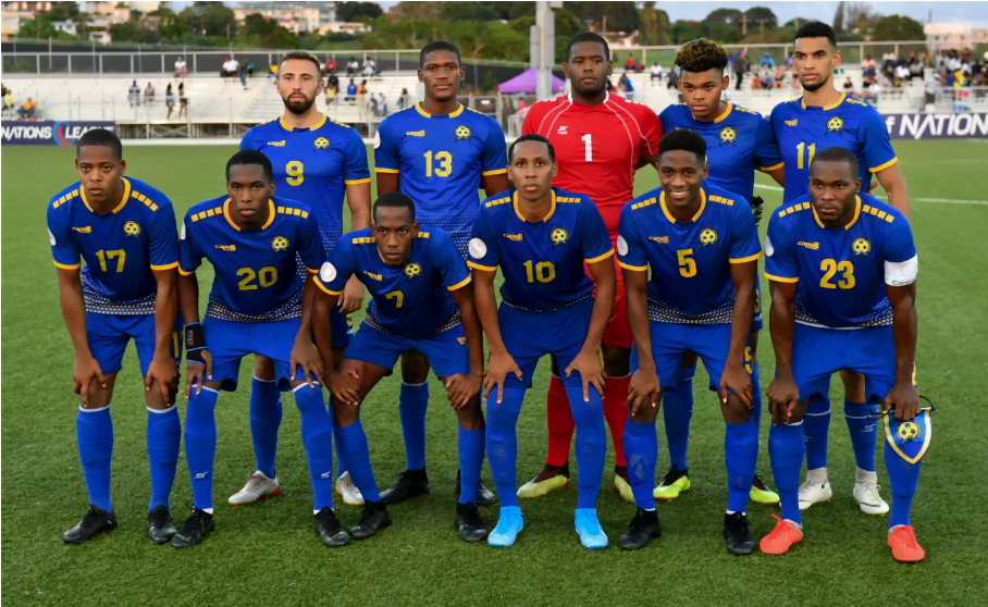 Time De Barbados Que Disputou A Concacaf Nations League Foto Concacaf Nations League